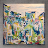 Wonderful home (100x100cm)