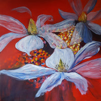 Big daisies (100x100cm)