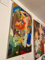 The music of chess (70x100cm)